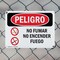 Signmission 18 in Width, Plastic, Rectangle, Spanish OS-2PACK-DS-P-1218-LS-1491 - alternate 5